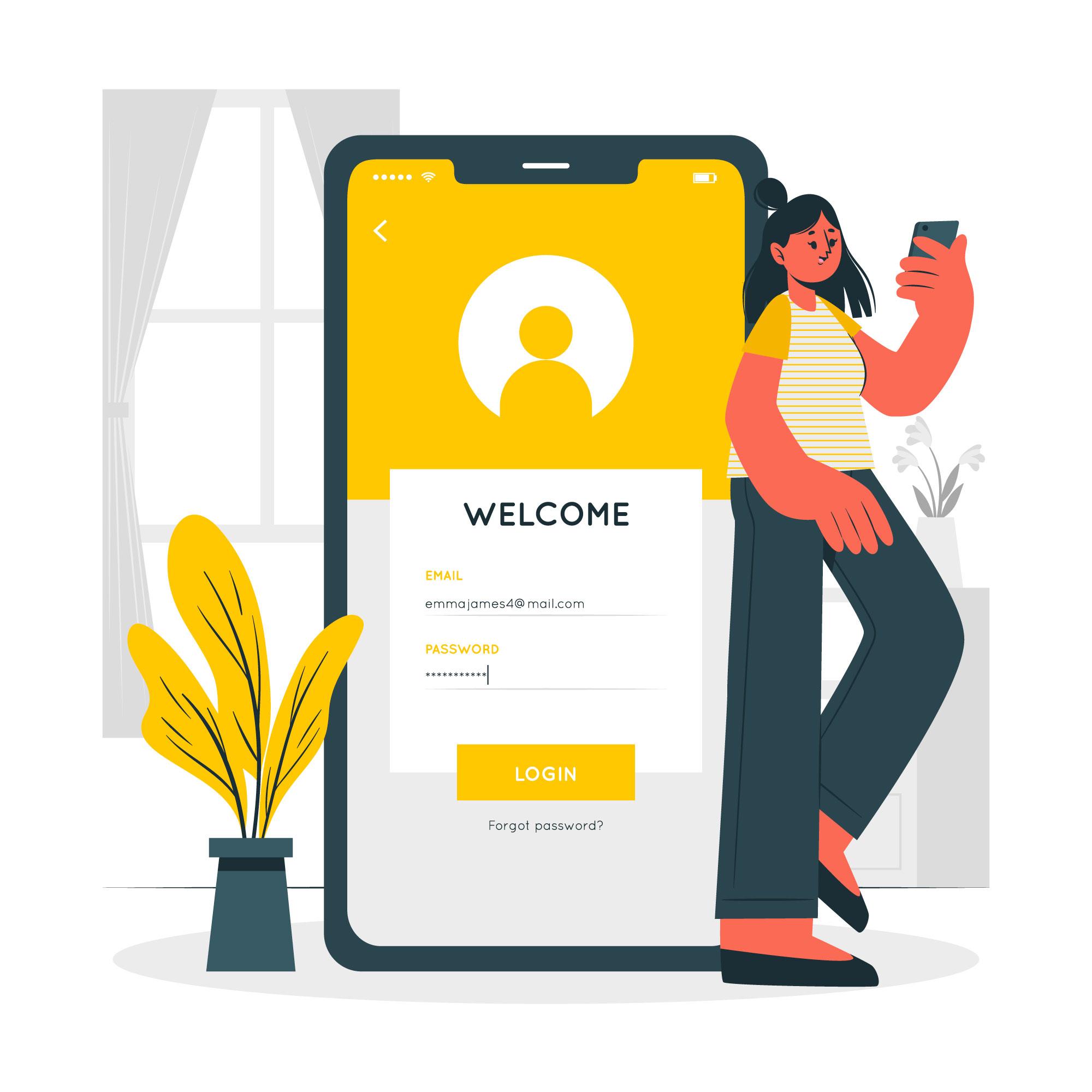 Illustration d'authentification